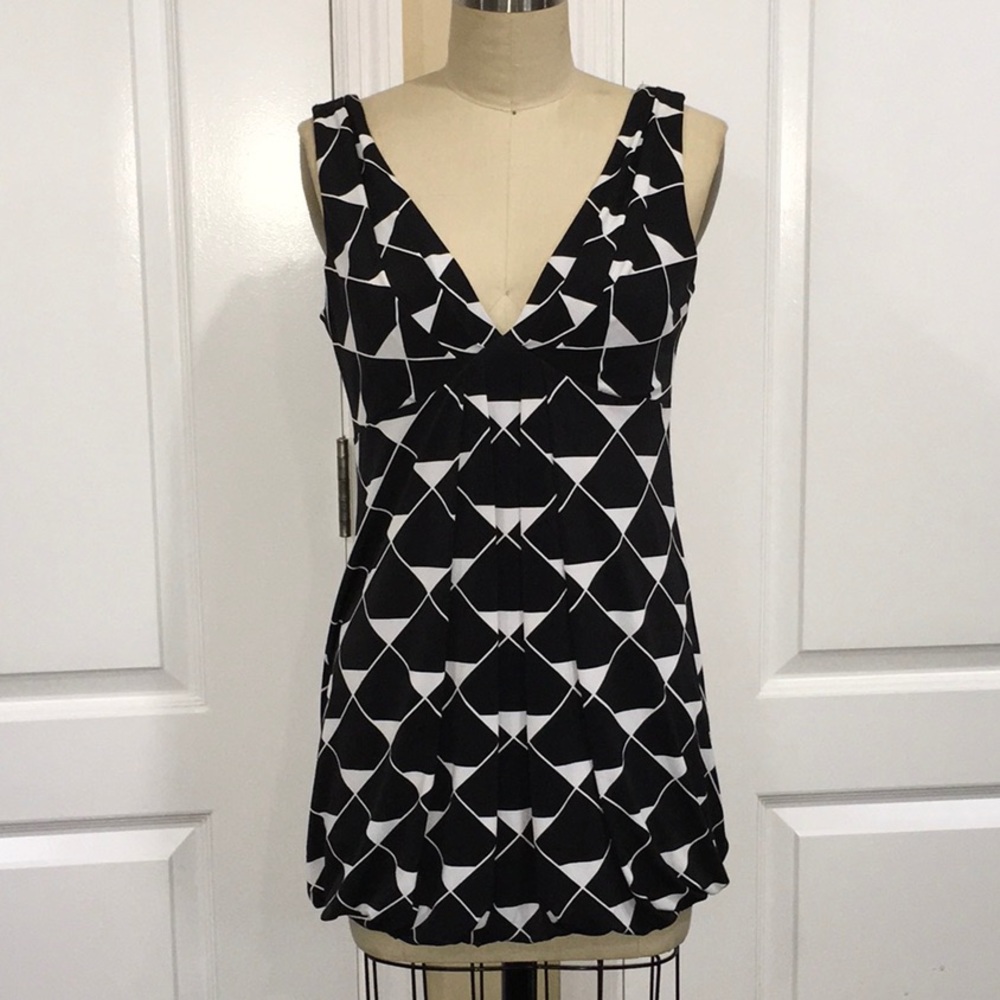 Authentic London Times Black and white dress NWOT